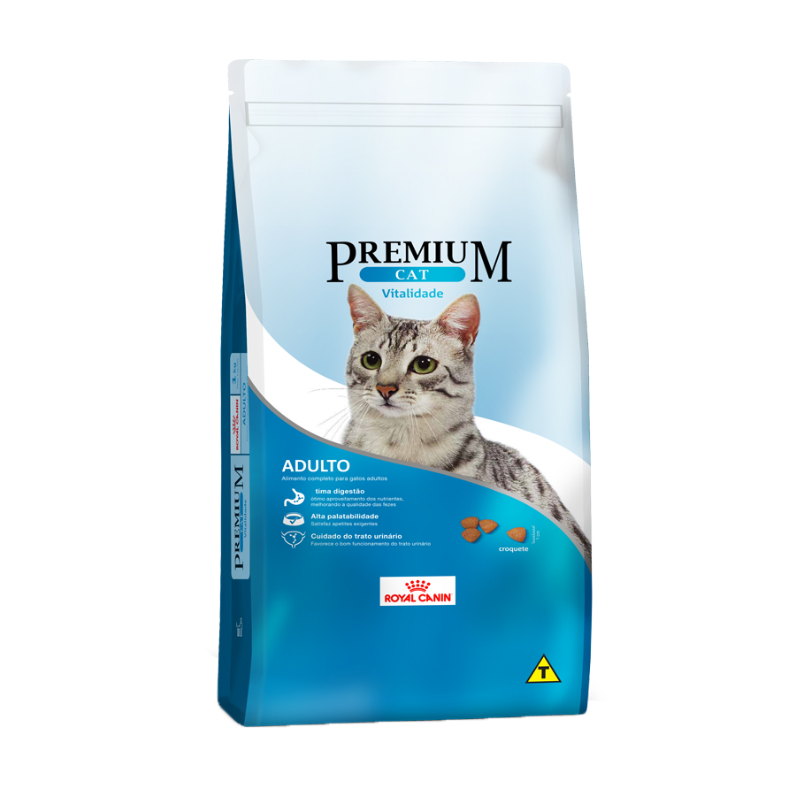 Ração Royal Canin Premium Cat Vitalidade 10,1 KG
