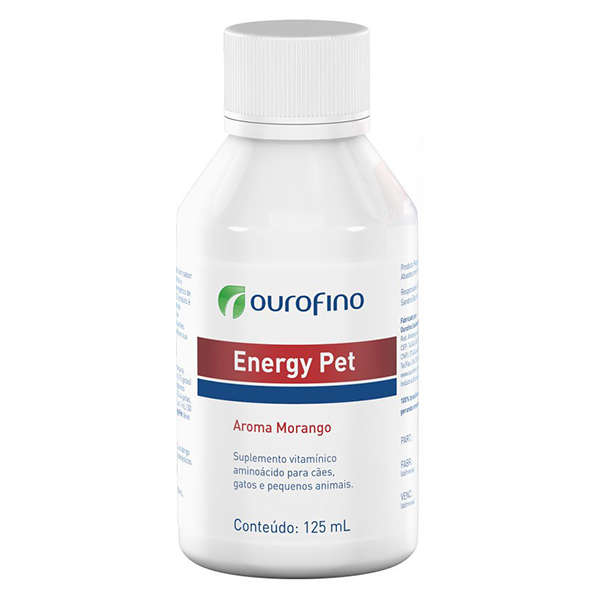 Suplemento Energy Pet 125 ml Ouro Fino