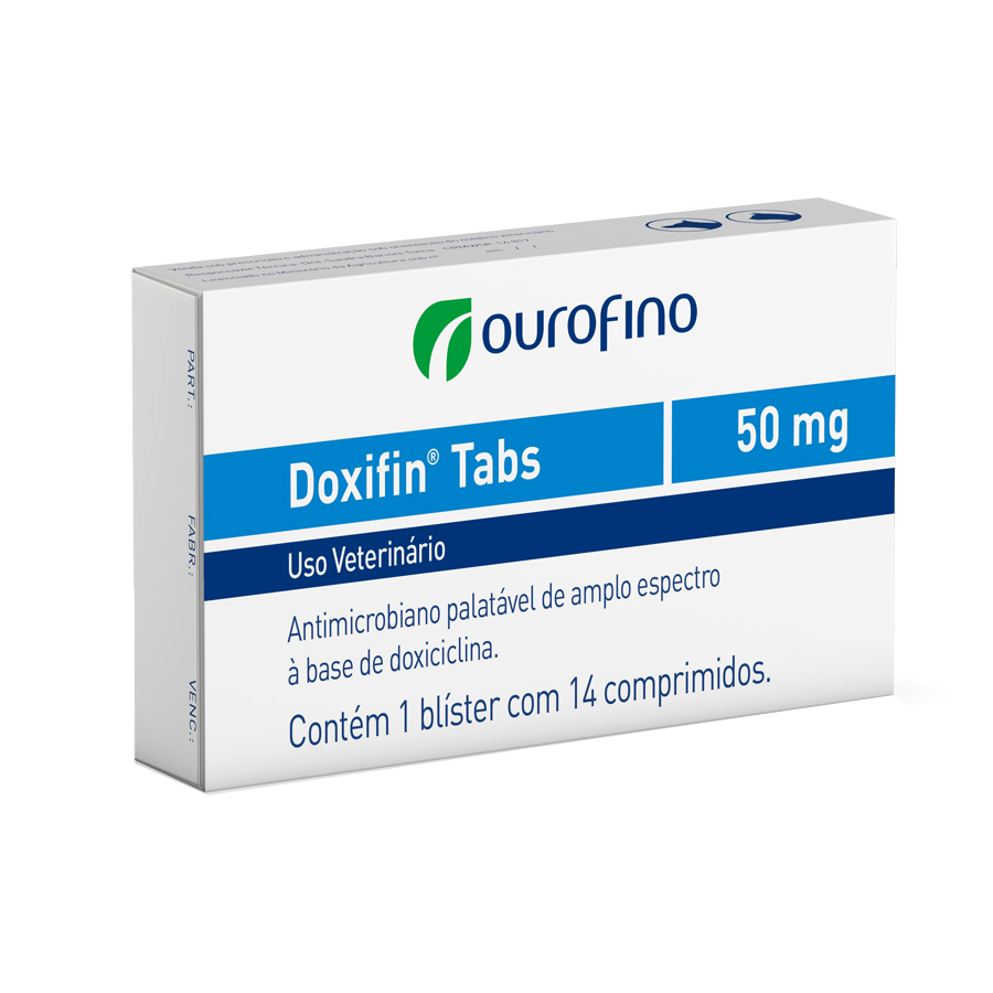 Antimicrobiano Doxifin Tabs 50mg - Ourofino