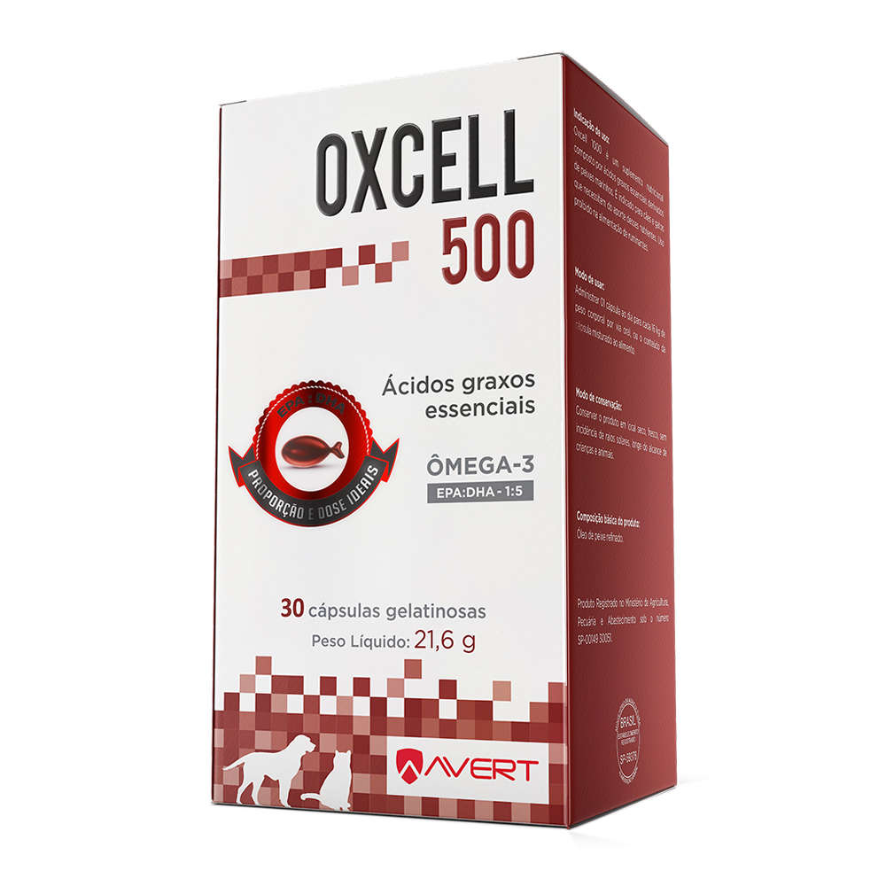Suplemento Oxcell 500mg - Avert
