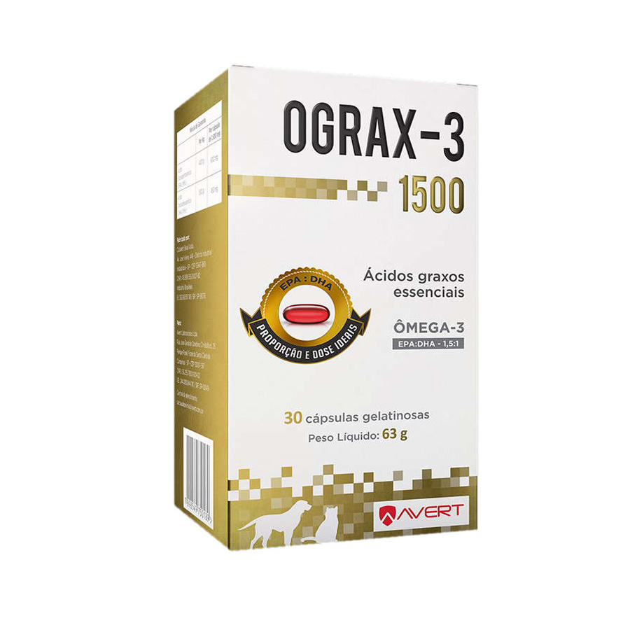 Suplemento Ograx-3 1500mg Avert