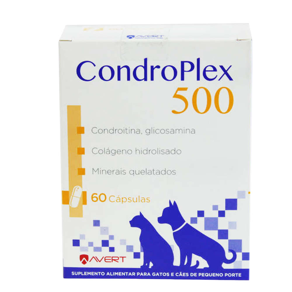 Suplemento Condroplex 500 em Cápsulas - Avert