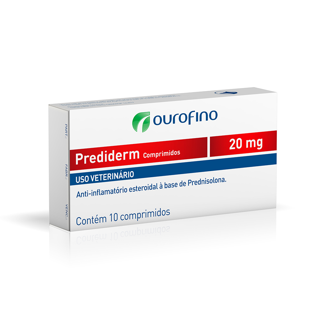 Anti-inflamatório Prediderm 20mg - Ourofino