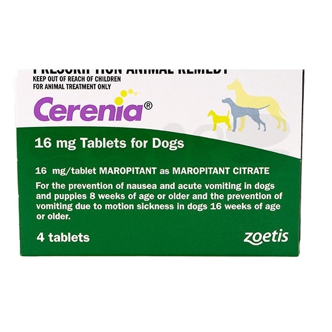Antiemético Cerenia 16 mg - Zoetis