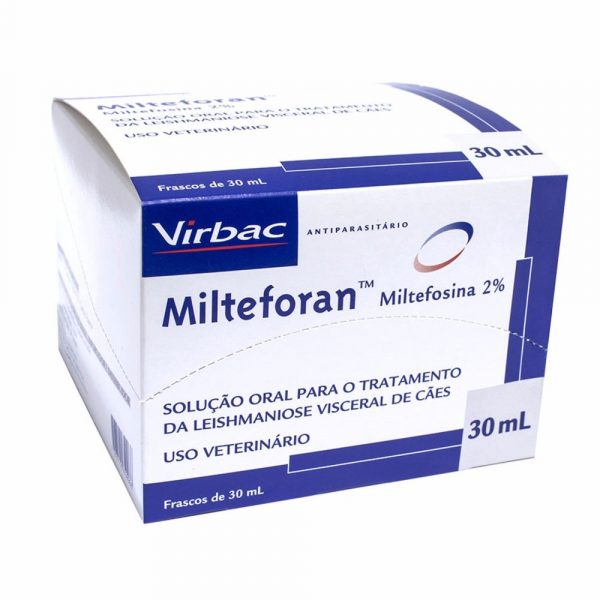 Solução Oral para Tratamento de Leishmaniose Milteforan 30 ml