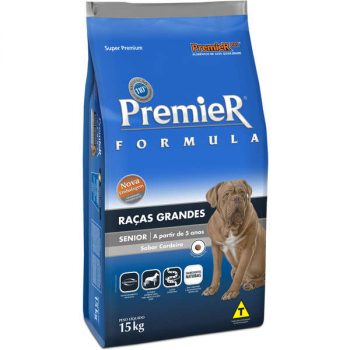 Ração Premier Fómula Senior Para Cães Adultos Raças Grandes Senior 15Kg