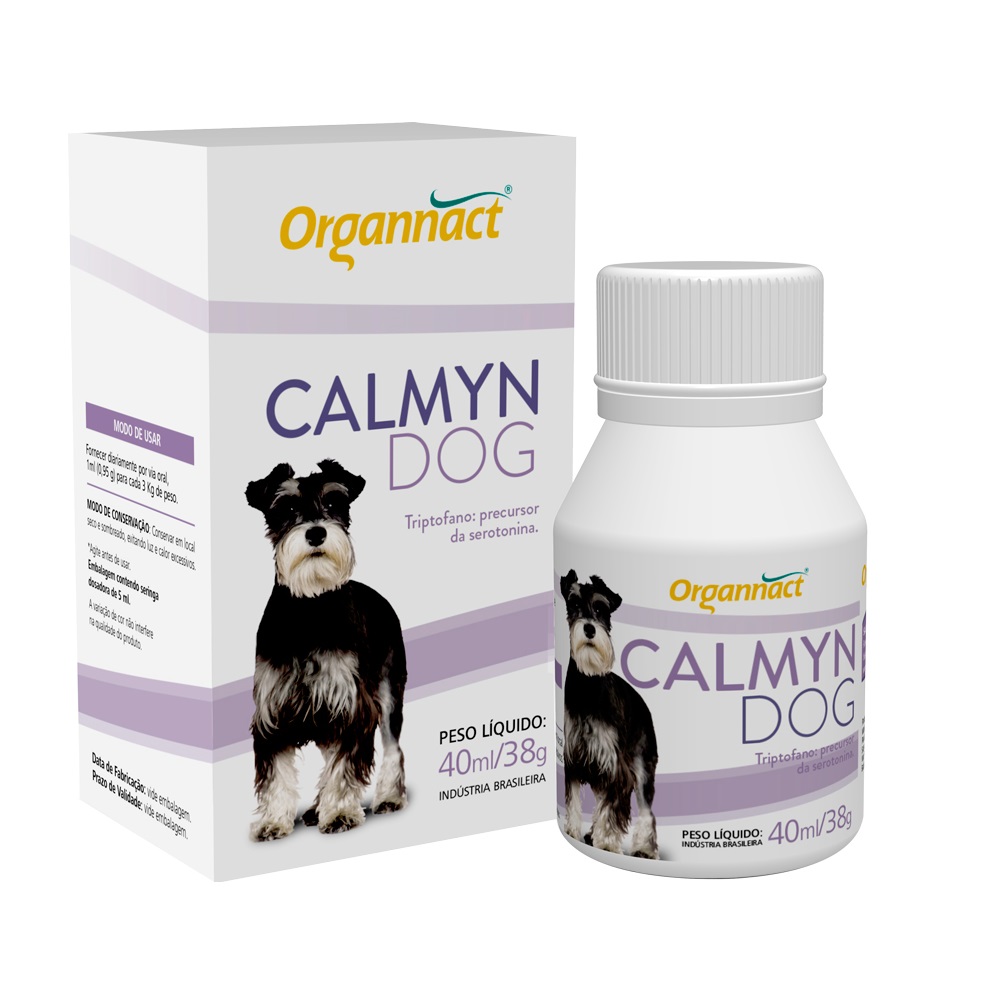 Suplemento Calmyn Dog 40ml Organnact