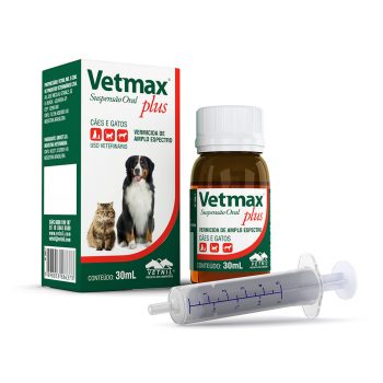 Vetmax Plus Suspensão Vetnil 30 ml
