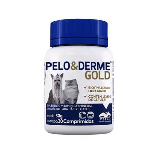 Suplemento Pelo e Derme Gold 60 g/60 c Vetnil