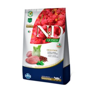 Ração Farmina N&D Quinoa Digestion para Gatos Adultos Cordeiro 1,5 Kg