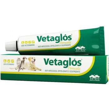 Pomada Cicatrizante Vetaglos 50 g Vetnil